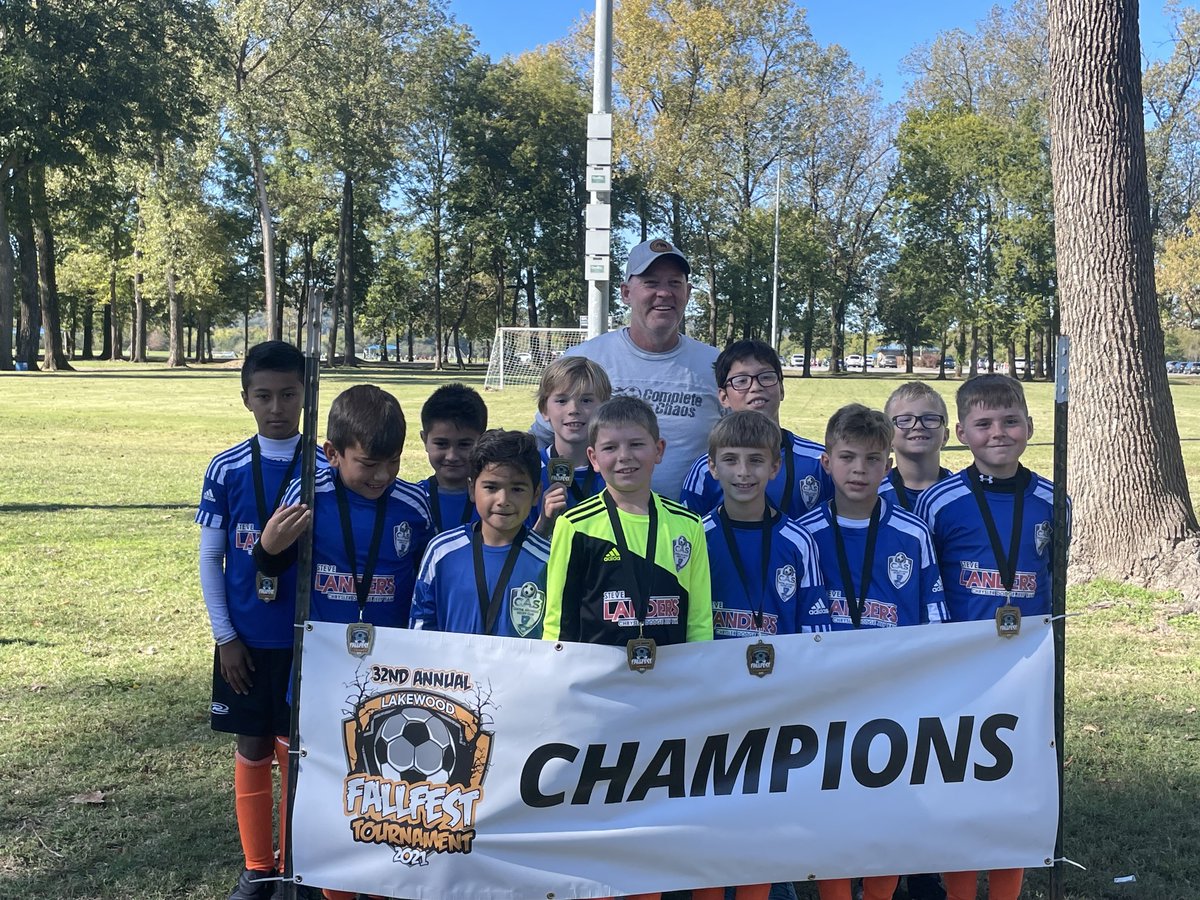 CentARSoccer's tweet photo. Congrats to CASC U10 Boys Complete Chaos on wining their division at Lakewood Fallfest this past weekend! 💙⚽️💙⚽️ https://t.co/dOsXhJOS8w