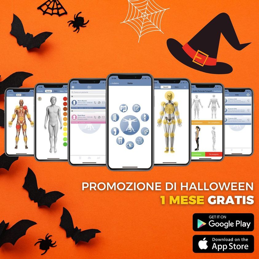osteopostural's tweet photo. 💥OSTEOPOSTURAL 🔝 
Subscribe before NOVEMBER 7th to get the promotion, FOR YOU 1 MONTH FREE🤩🤩🤩
🇬🇧New graphics for osteopostural, now available on the App Store and google play also in English. Also available in 3 other languages: Italian, Portuguese and Spanish
#osteopostural https://t.co/qZJzK5JBU4
