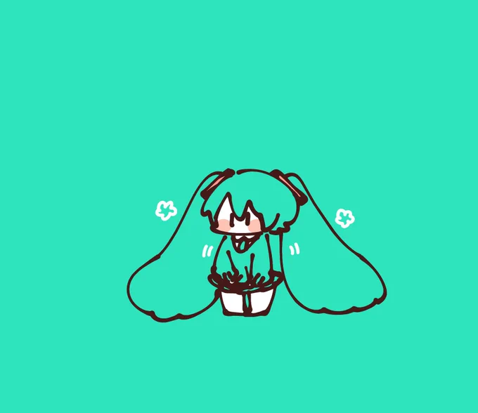 11月になったのでセ-タ-着込むボカロ達( ¨̮ ) 