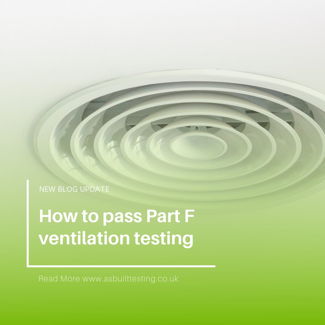 EnergyXperts's tweet image. Part F of the building regulations provide rules and guidance relating to ventilation standards in both domestic and non-domestic new build properties.

To find out more about the Part F process have a read of our new blog.

Available at: asbuilttesting.co.uk/useful-informa…