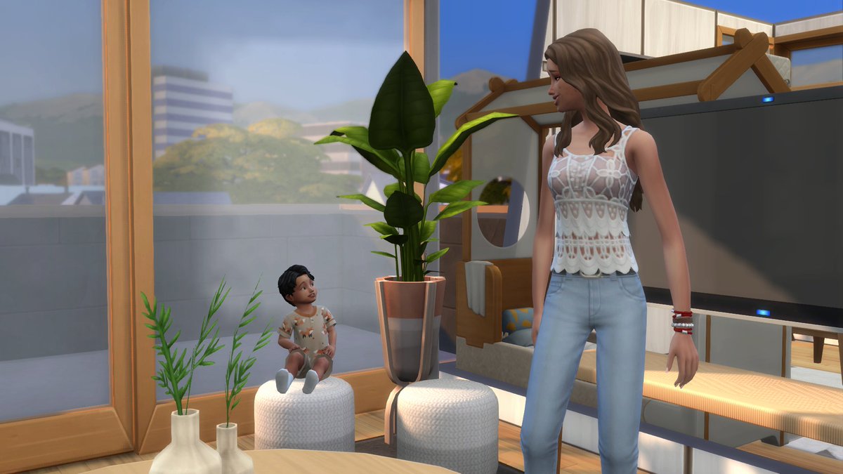 Mxlly_17x's tweet photo. It took a while but i finally figured out how to share pictures from my console to my Twitter account with the help of google haha expect a lot more of these as i am very obsessed with the current household i am playing with😊 #Thesims4 #Like #Comment #BellLegacy https://t.co/RBOvC1PpN7