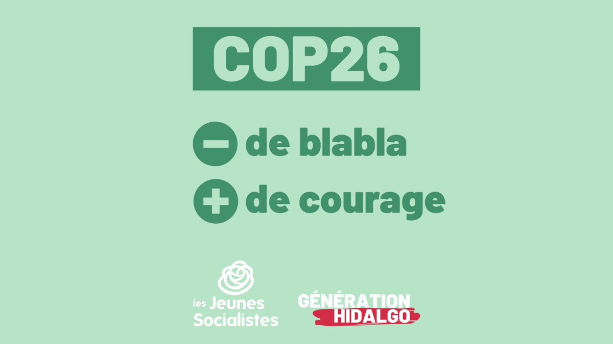 À l’heure de la cop 26, <a href="/Anne_Hidalgo/">Anne Hidalgo</a> est la seule candidate présente pour défendre notre vision de la justice écologique et social. Alors,rejoins-nous !