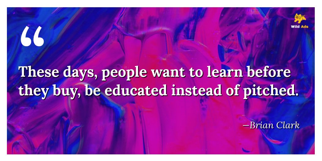 wild_ads's tweet photo. Digital Marketing Quotes
#quote #digitalmarketing #marketing #google #quotes #online #internetmarketing #seo #searchengine #searchengineoptimization #business #marketingquotes #seoquotes https://t.co/vLNERRKuJb