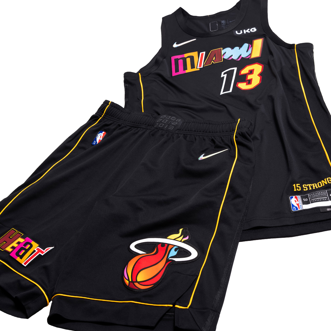 Miami HEAT on X: Never before has a uniform had this much HEAT 🔥 Order  #MiamiMashup with your own number styles starting November 14th at  midnight. @MiamiHEAT // @AmericanAir  / X