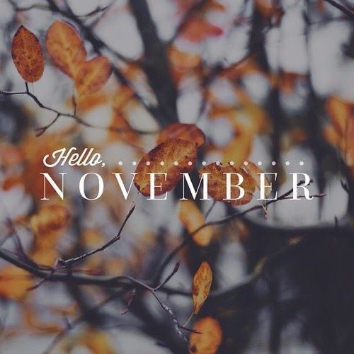 Good Morning! #HelloNovember