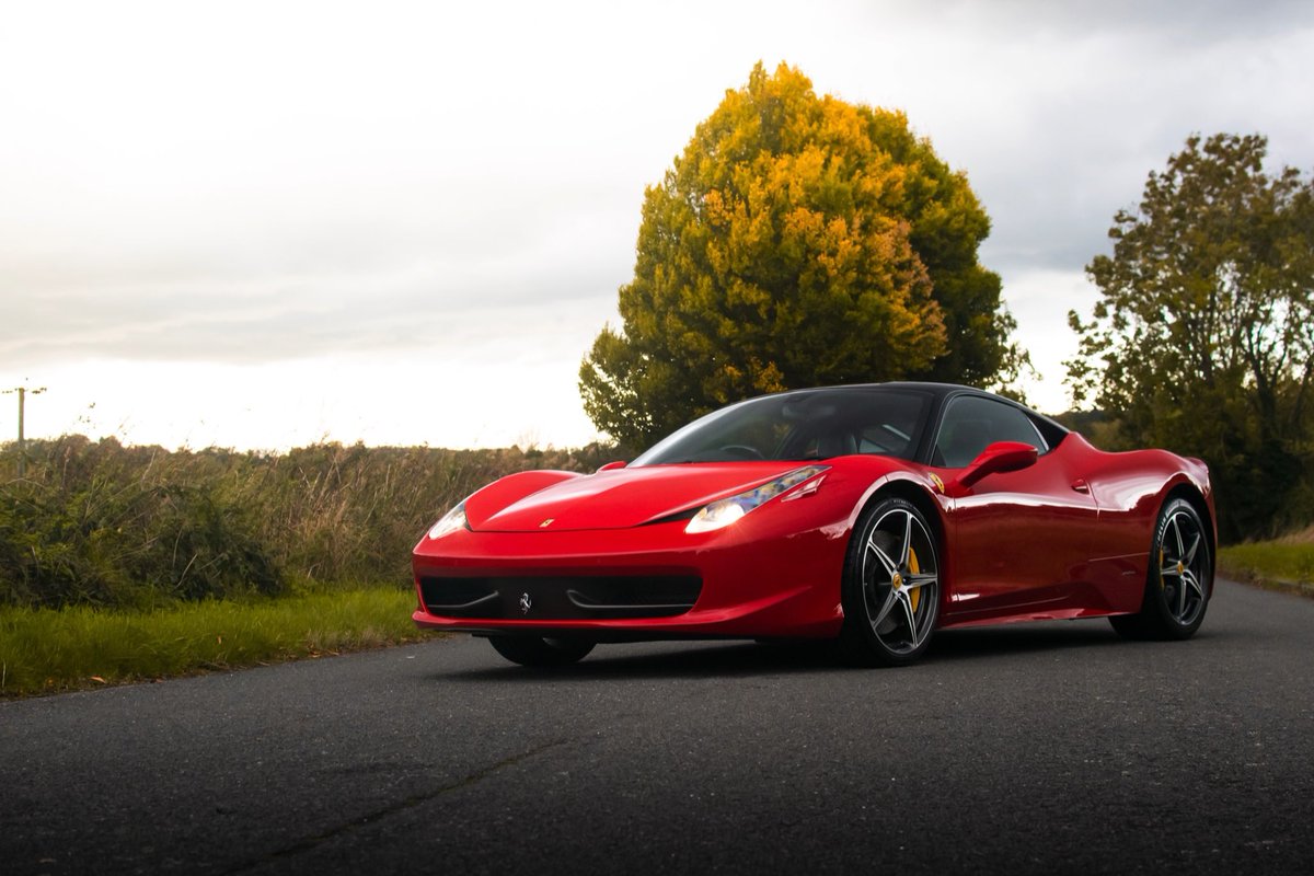 No Tricks here just Treats🍬 A warm welcome to our newest stallion, the stunning Ferrari 458 Italia.❤️ #ferrari #luxury