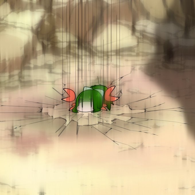 再+加工
おもし蟹🦀

ちょっとヒビの加工で遊びたかったから 