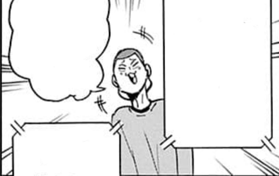 ‘  เอ─ คือฉันลืมซักชุดน่ะ ’ เขาเอ่ยตอบกลับไป

‘  แต่ว่าฉันที่ฉันใส่ก็ดูดีใช้ได้น้า~ ดูสิๆ ฉันใส่วิกด้วยล่ะ~  55555 ’

เขาเอ่ยพร้อมกับจับปลายผมให้ทั้งสองคนได้เห็น ก่อนที่จะหมุนตัวเพื่อให้เห็นทั้งชุดว่าเป็นยังไง