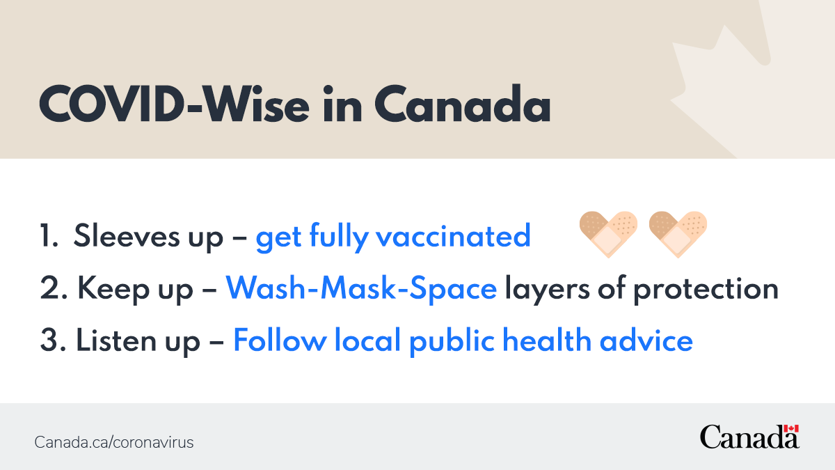 CPHO_Canada's tweet image. 3/3 This is even more important heading into respiratory infections season. Getting fully vaccinated with #COVID19Vaccines + #RoutineVaccines (#Influenza, #FluShot), is an essential base layer of protection. Add layers for better protection ➡️ canada.ca/en/public-heal…