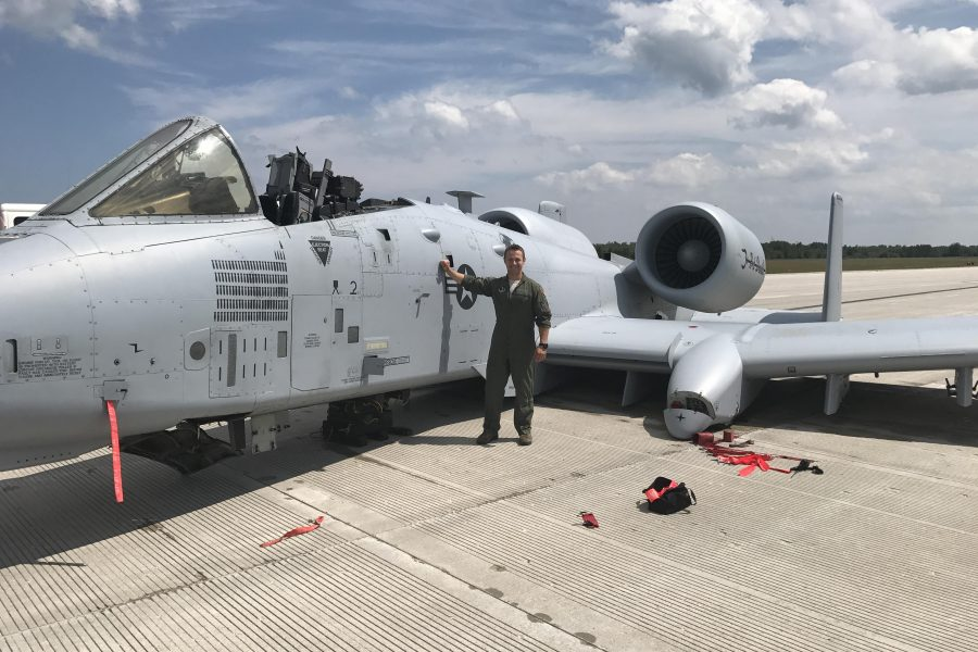 beverstine's tweet photo. This A-10 is back in the air: https://t.co/hcogrv7bpp https://t.co/w5jaFTU48r