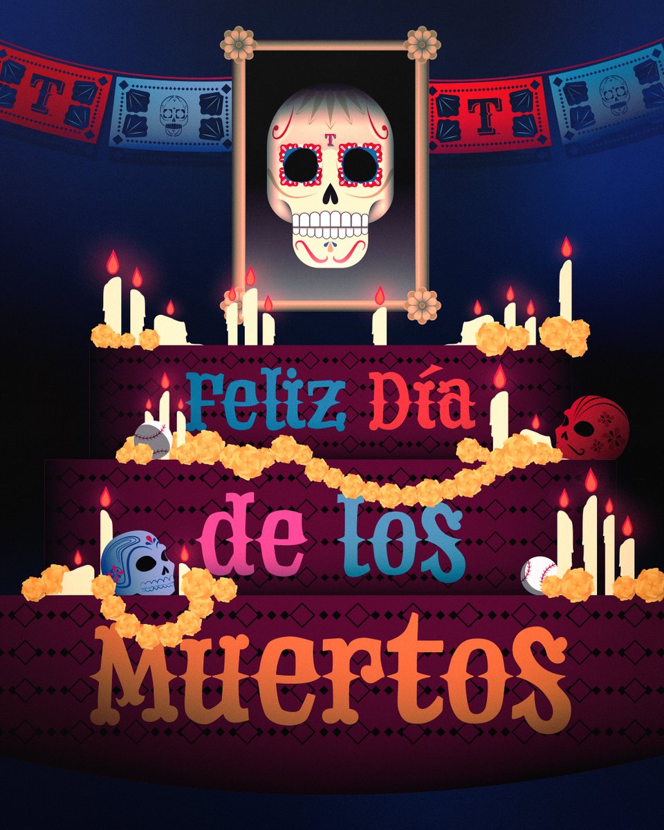 losrangers's tweet photo. Celebrando y honrando a nuestra familia.

#PuroTejas #DíaDeLosMuertos https://t.co/OT7KEp5HAb