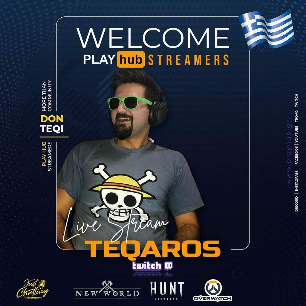 Καλωσορίζουμε το νέο μας μέλος <a href="/don/">Don</a>.teqi στην οικογένεια μας!!!

Μπορείτε να βρείτε το κανάλι του στο twitch: ift.tt/3CBjouo

@wizznetstation 
#greece #greekstreamers #streaming #twitch #live #trending #trends #influencer #giveaway #funny #playhub #highlights