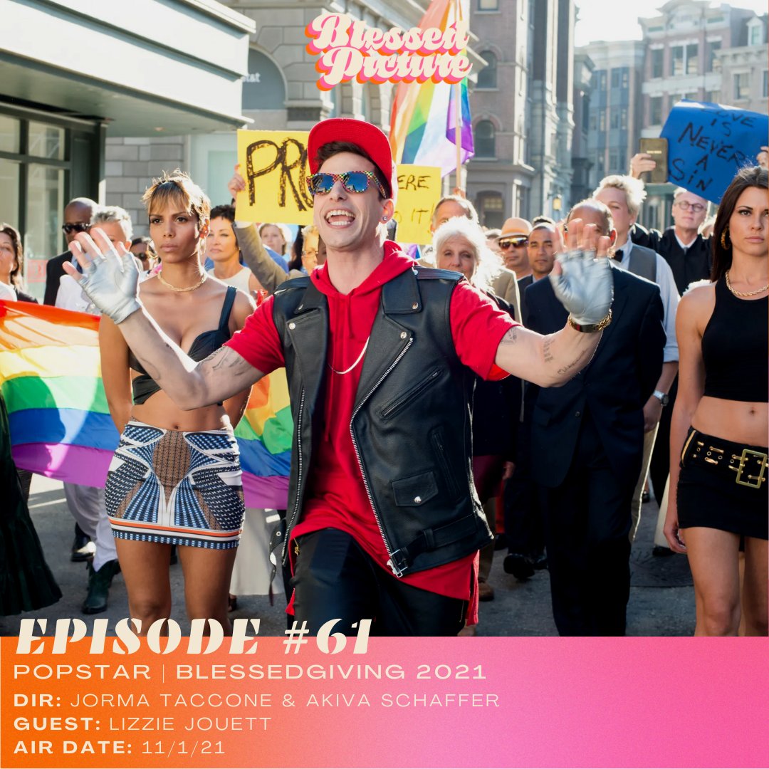 BlessedPic's tweet photo. Tis the season for BLESSEDGIVING! Move over Chase Dreams because we're kicking off our new miniseries with @lizzayjay's blessed pick POPSTAR: NEVER STOP NEVER STOPPING!

Apple: https://t.co/oMcC6W1MN5

Spotify:https://t.co/X46D4aUnz9

Stitcher: https://t.co/eB46KOc5Ak https://t.co/FUO052EHEg
