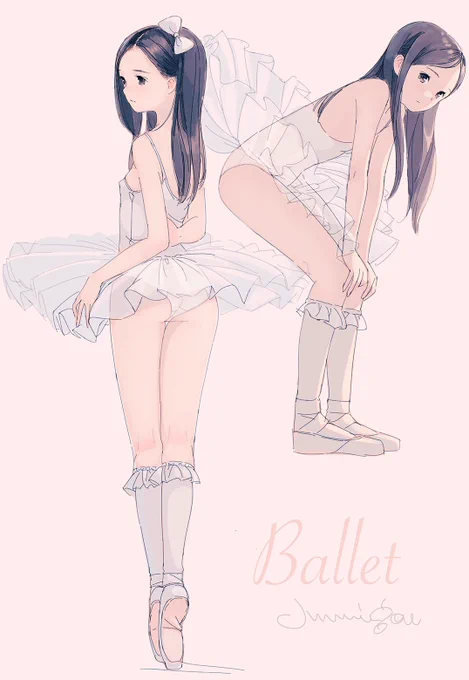 跳ね上がるチュチュをは抑えきれない🩰 