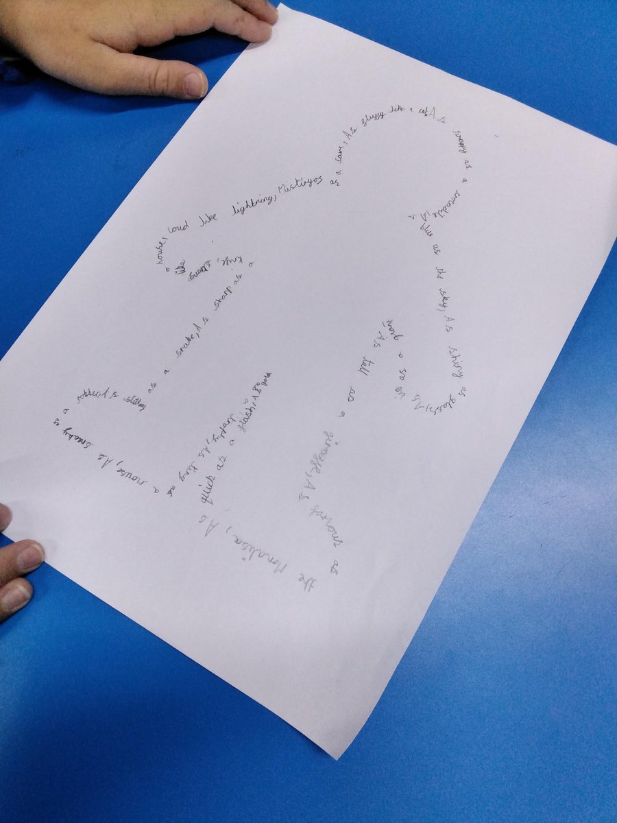 ParadisePrimary's tweet photo. During #English the children enjoyed creating powerful #similies for a poem. Great effort!! https://t.co/l4T1yxd6vu