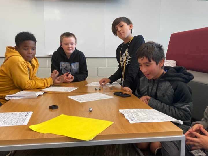 CarmenMangus's tweet photo. The library is not just for reading! Gamers meet every day during lunch. #PelionMiddleLibrary #PelionMiddleLearningCommons #PelionPROWL #PelionGrows https://t.co/gXnHrpB4om