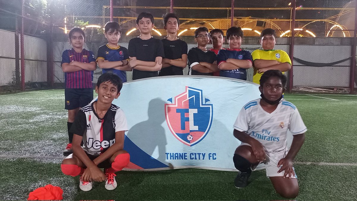 boscoffernandes's tweet photo. A short while ago U12  @ThaneCityFC .  #LongTermPlayerDevelopmemt with coach #NathanV Sir @RushabhBhatt10 Sir #SumitSir #Prashant https://t.co/aCInxkNR2m
