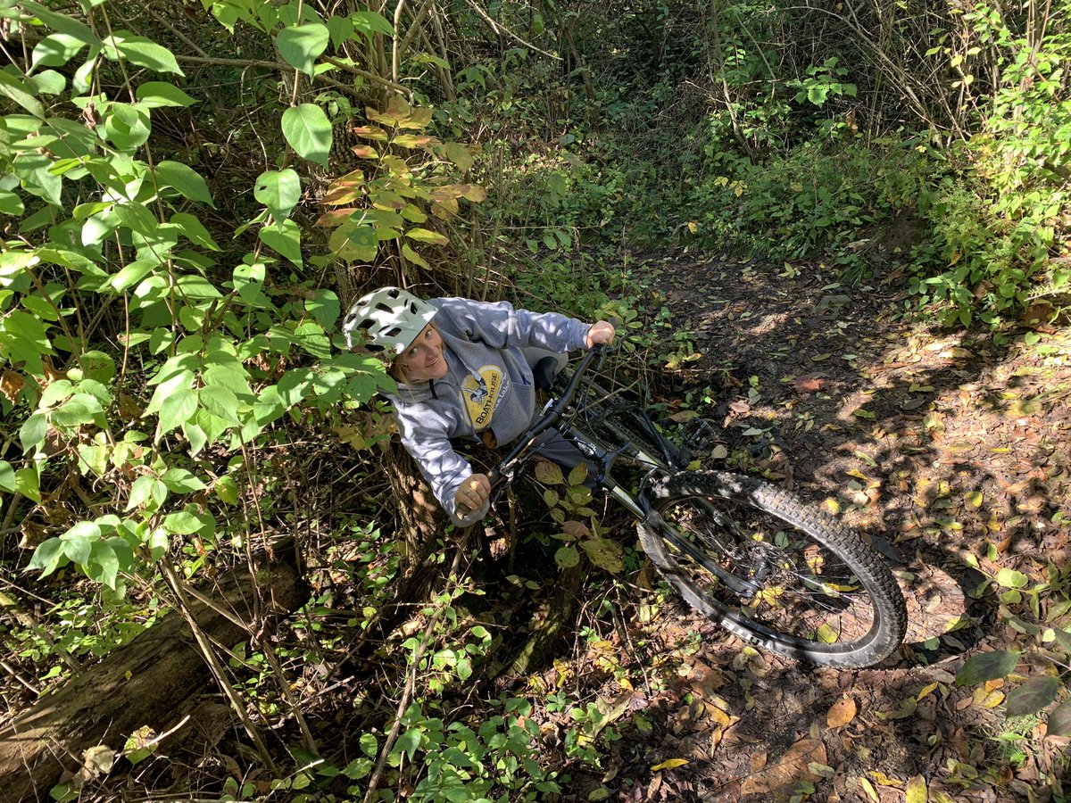 chellerbell's tweet photo. What if I told you my newest addiction is mountain biking, https://t.co/vw66rezcW8