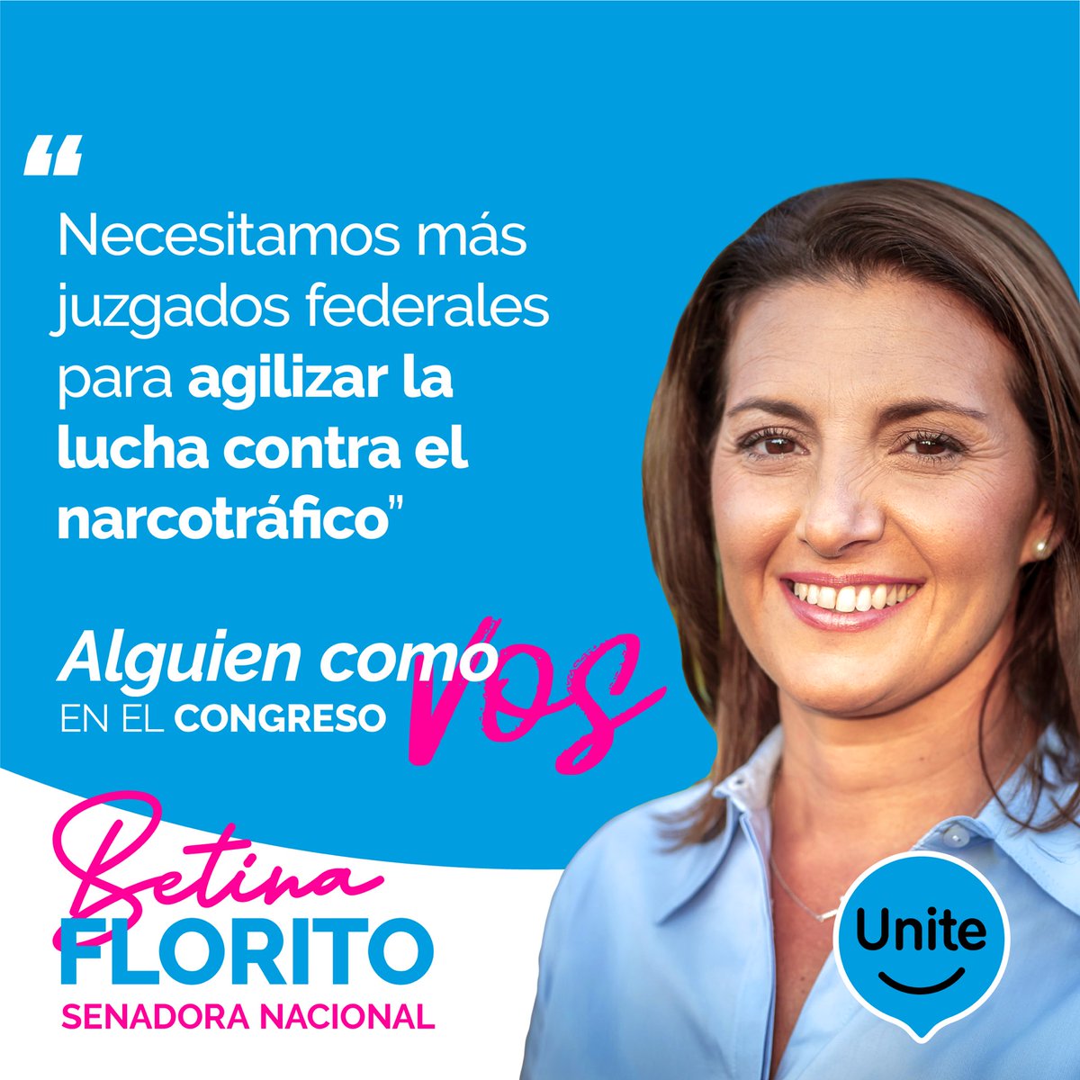 BetinaFlorito's tweet photo. El enemigo público en Santa Fe es el narcotráfico 🚫

✊ Para luchar y combatirlo con mayor eficacia y celeridad, es esencial una justicia federal que acompañe y le diga no a la impunidad.

#AlguienComoVosEnElCongreso 
#TodosSomosParte
#TuVozImporta
#Unite https://t.co/KRH7IwCdE5