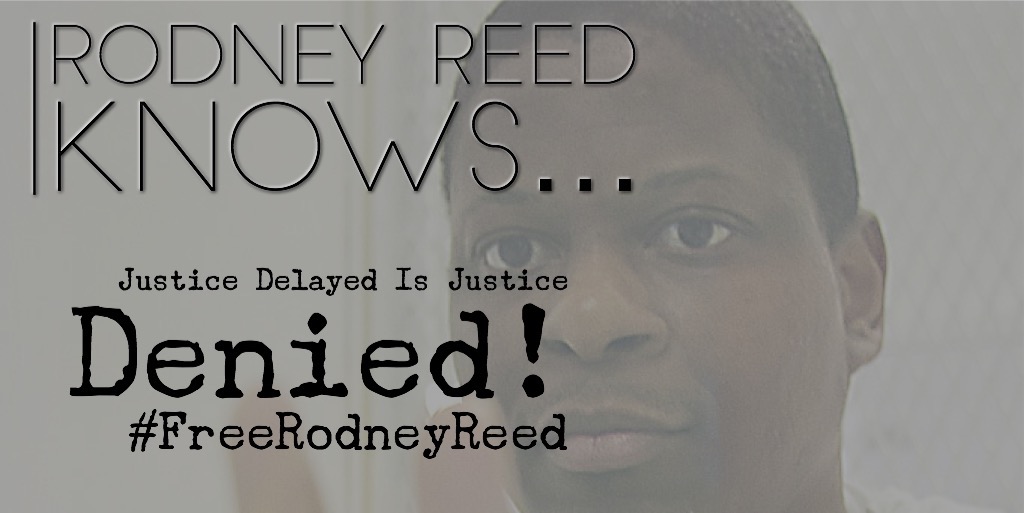 jettica65's tweet photo. Once Again #Texas has failed to do the right thing...
#RodneyReed has been denied!
Please Continue to fight! https://t.co/OXo3pogCH1