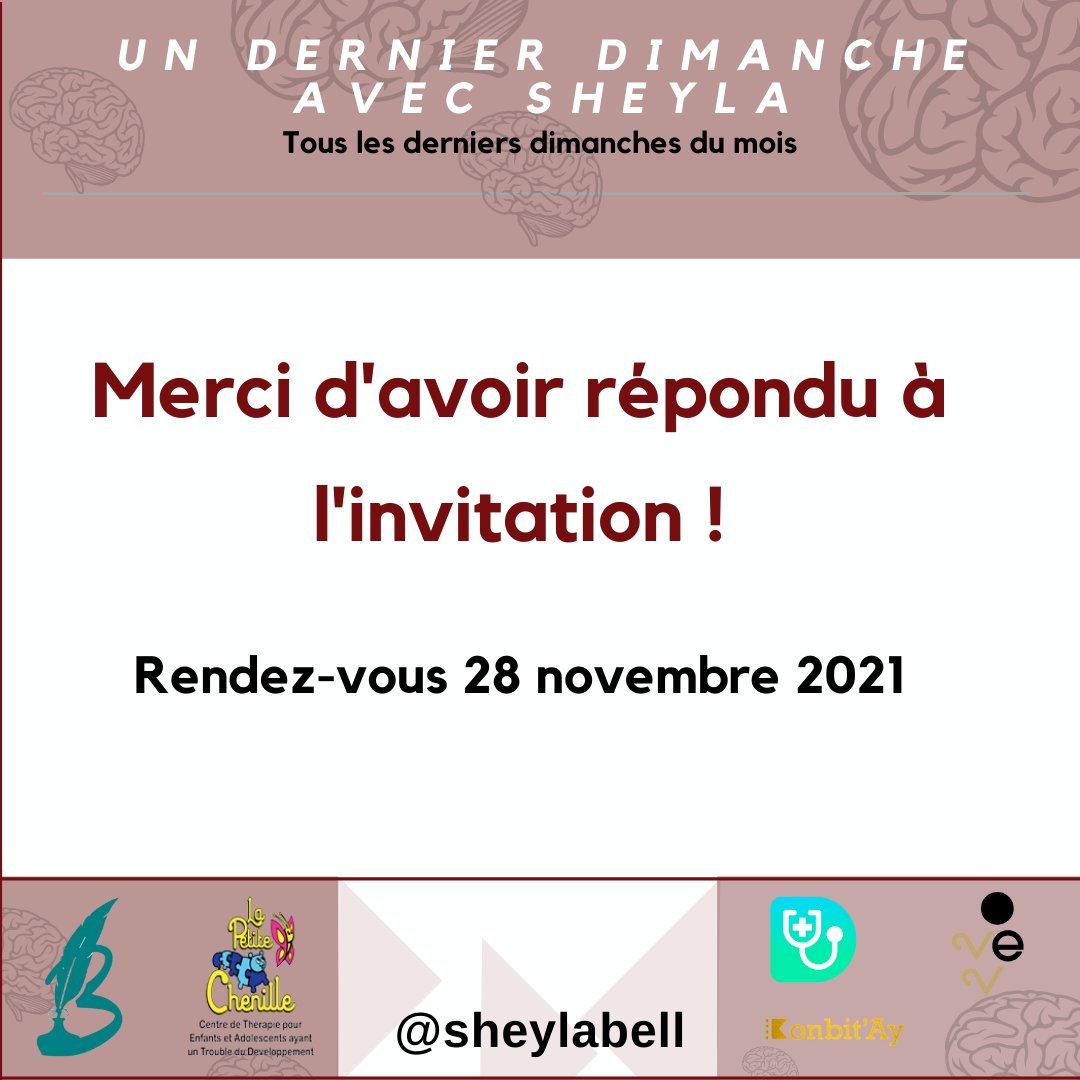 SBellarme's tweet photo. Rendez-vous le 28 novembre pour une autre causerie!
.
See you on november 28th for another session !
.
N ap wè 28 novanm pou yon lòt chita pale!
.
#santémentale 
#santemantal
#mentalhealth https://t.co/imbY0rbTZ3