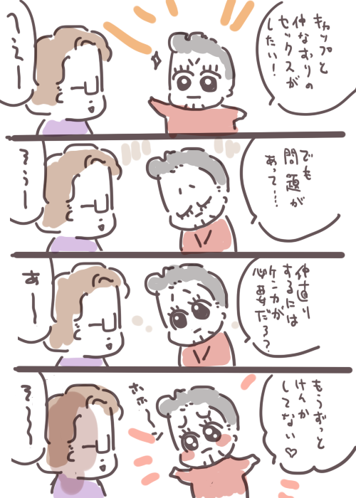 気の毒なはかせのまんが 