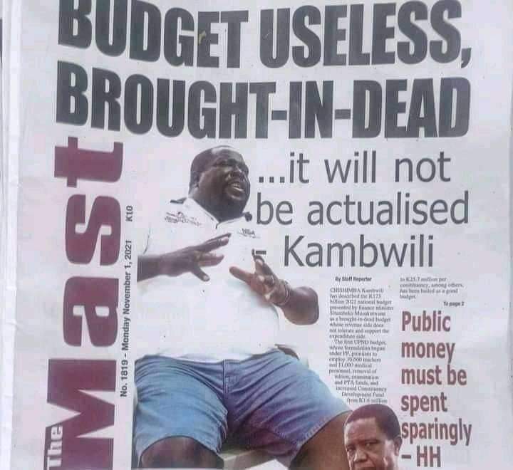 chembokalala's tweet photo. Seer 1 prick them. We are tired of listening to him. #zambia https://t.co/kZLQYY5j5h