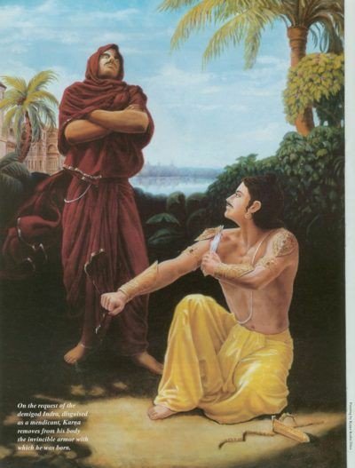 AkshayVaasudev's tweet photo. #happykarnajayanti rigved mein Devraj ko sabse bade daani kaha gaya h. Lekin unko bhi Daan denewale Karna mahanon mein mahaan hai. https://t.co/BYG83e50wK
