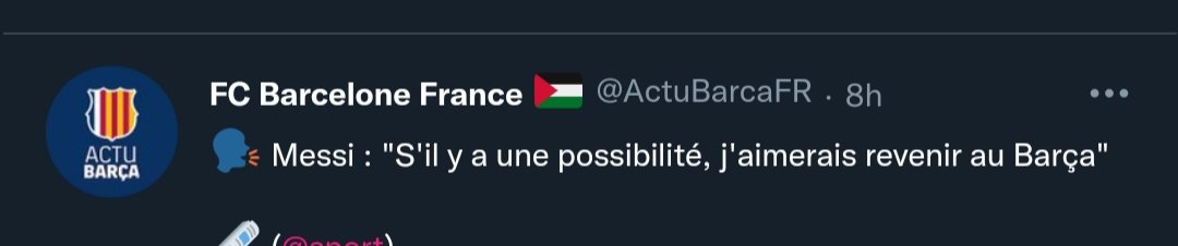 13Fficiel's tweet photo. Leo Messi : S'il y a une possibilité, j'aimerais revenir au Barça 📲 https://t.co/sxaqFcCIwf