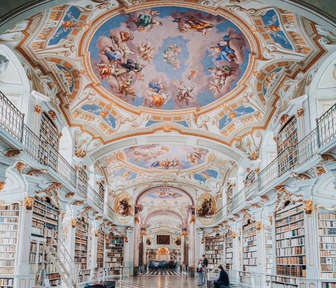 AngelsWhisperr's tweet photo. Admont Abbey Library, Austria https://t.co/3IV0PAlbSy