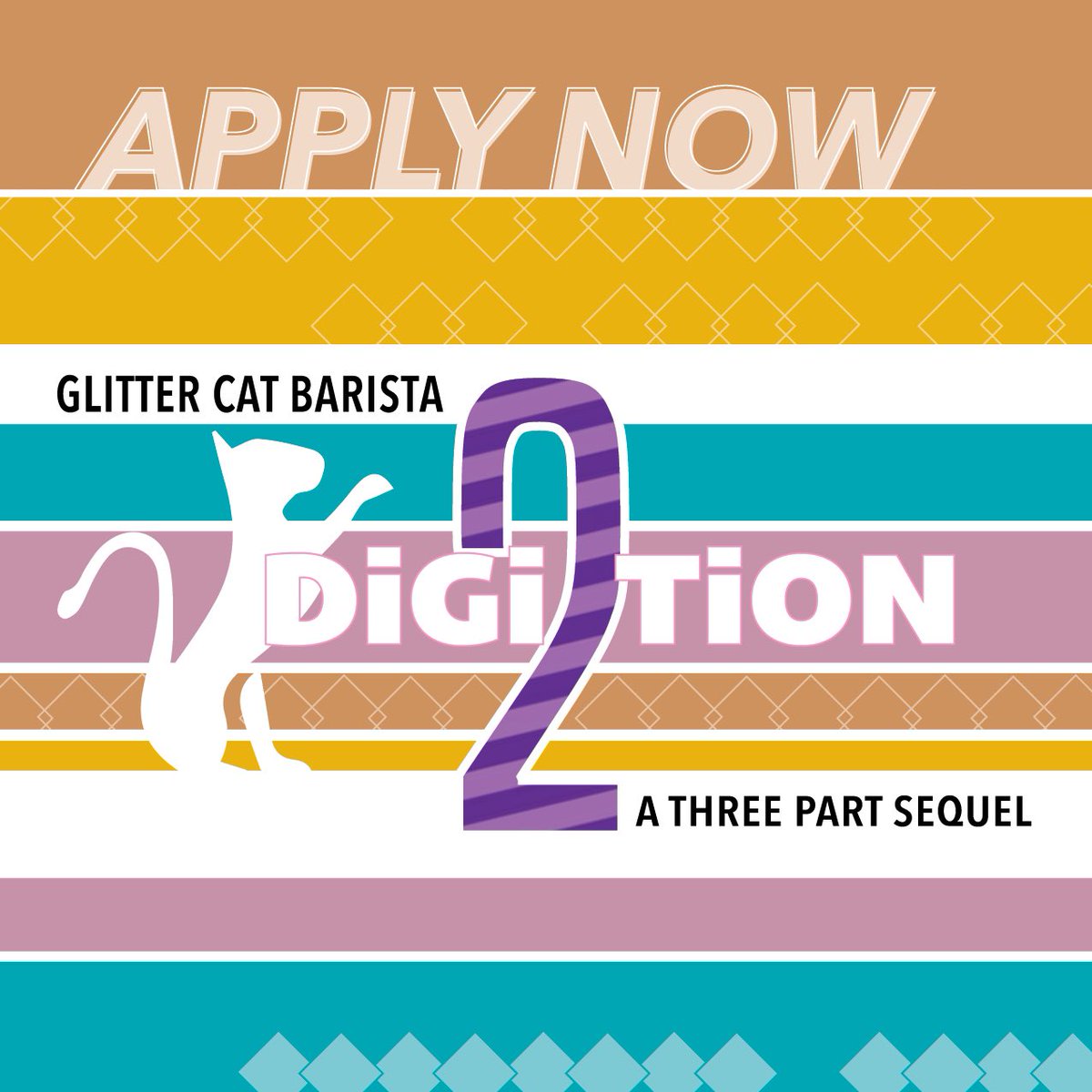 Y’all apply for the DiGi2TiON yet?? It’s a free competition for marginalized coffee people of all skill levels! Apply now! Apply today! Apply forever**!!!

**until November 5th

glittercatbarista.com/digi2tion