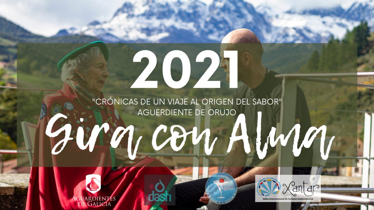 Programa Alma continúa su recorrido proyectando el documental “Crónicas de un viaje al origen del sabor, Aguardiente de Orujo”.

📆 Del 3 al 5 de noviembre llega a #Galicia, a la feria Xantar (Ourense). Reserva tu plaza gratuita en: lnkd.in/eUAByAFb