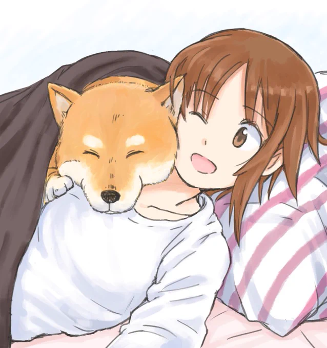 みほと🐕(過去絵)
 #犬の日 