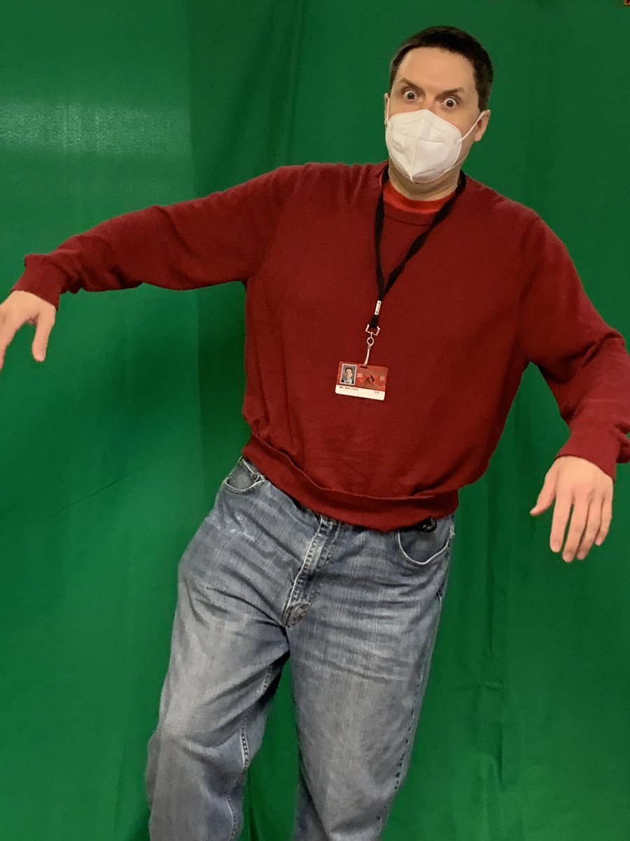 chrisestadt's tweet photo. Ben on the green screen for iMovie @EFEAteaches @gomv #appleteacher #efcreates #everyonecancreate #efproud https://t.co/j2k0qLMQok
