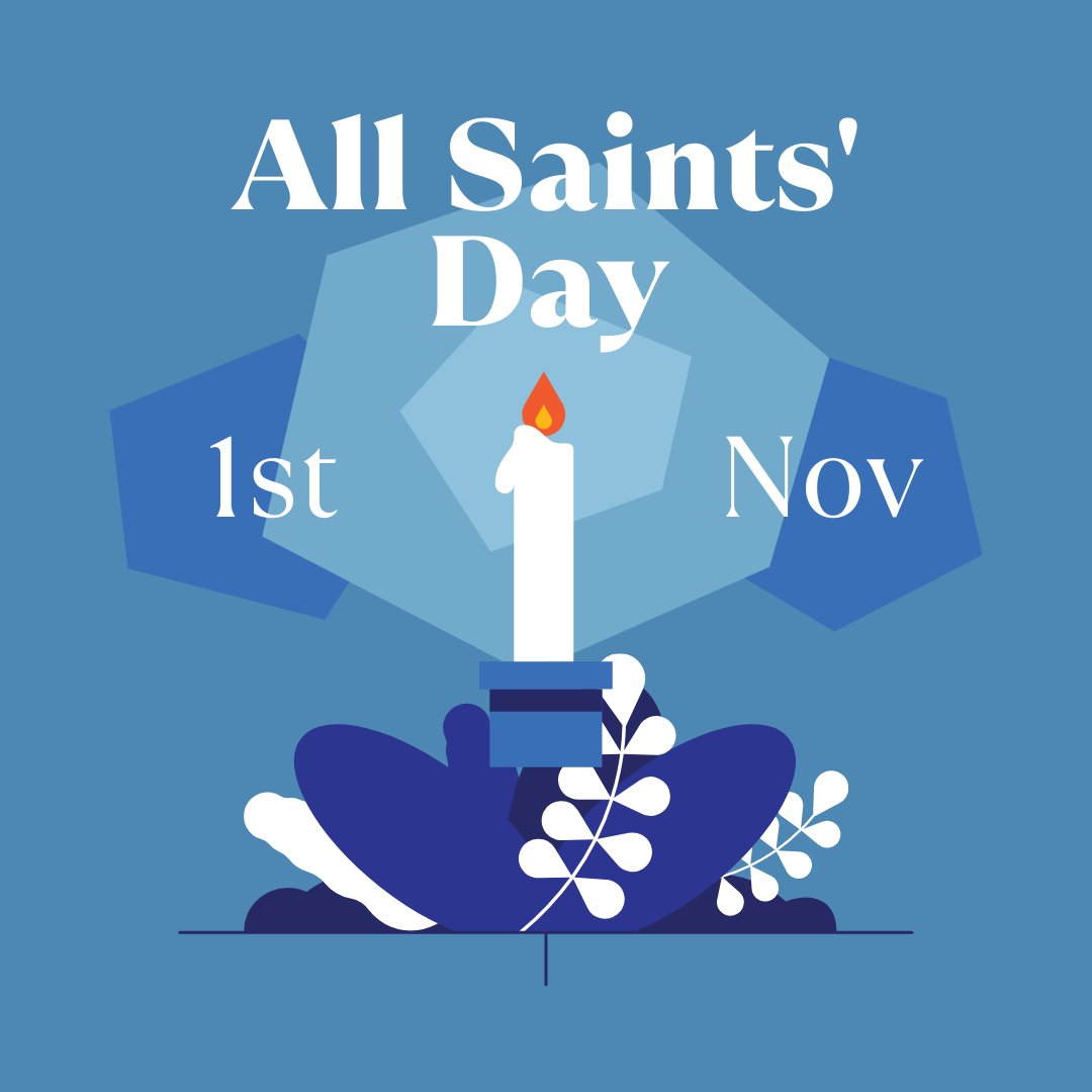 Today is All Saints' Day. Let's commemorate all the saints who have risen to heaven.