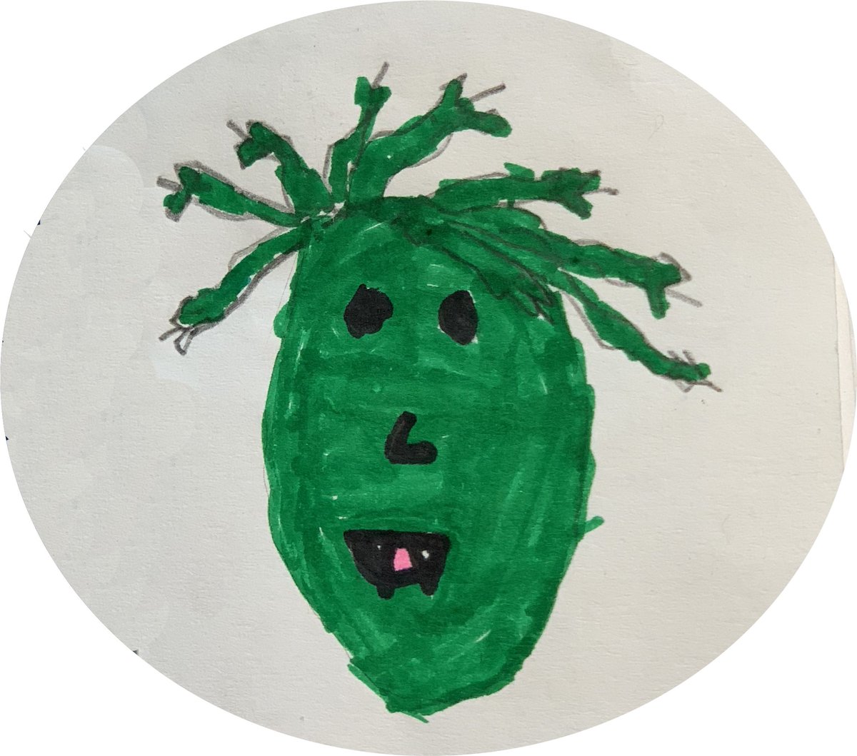 MiekeMarple's tweet photo. Hi All! Here is my entry for the @MedusaCollect #POAPChallenge It's a Medusa drawn by one of my 3rd grade art students. For 4.5 years, I worked as a part-time tutor, teaching english, math, and art to kids K-12βwhich is one reason I believe so much in what @TeachRock does ππποΈ https://t.co/7aLVMM2I2a