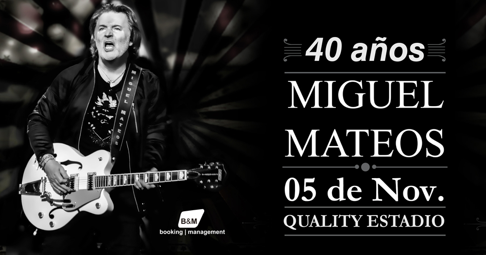 miguelmateosok's tweet photo. Amigos de Córdoba, este viernes los espero en @qualityespacio, vamos a festejar #40años de rocanrol en una noche que será genial.

Entradas: https://t.co/53N353rD5d https://t.co/yokR8lmFN1