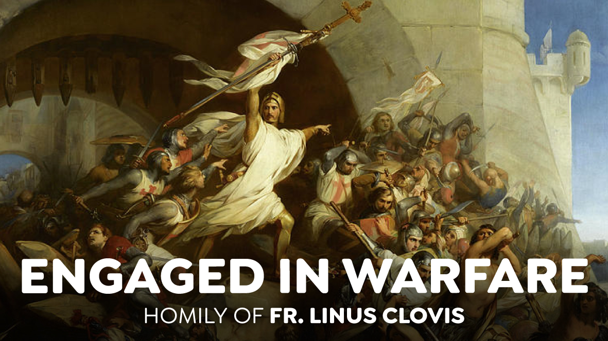 FrLinusClovis's tweet photo. Engaged in Warfare - St Hilarion ~ Fr. Linus Clovis https://t.co/QshkdW98Uh via @YouTube #FrLinusClovis #CatholicChurch #CatholicTwitter https://t.co/T3G8wxNESD