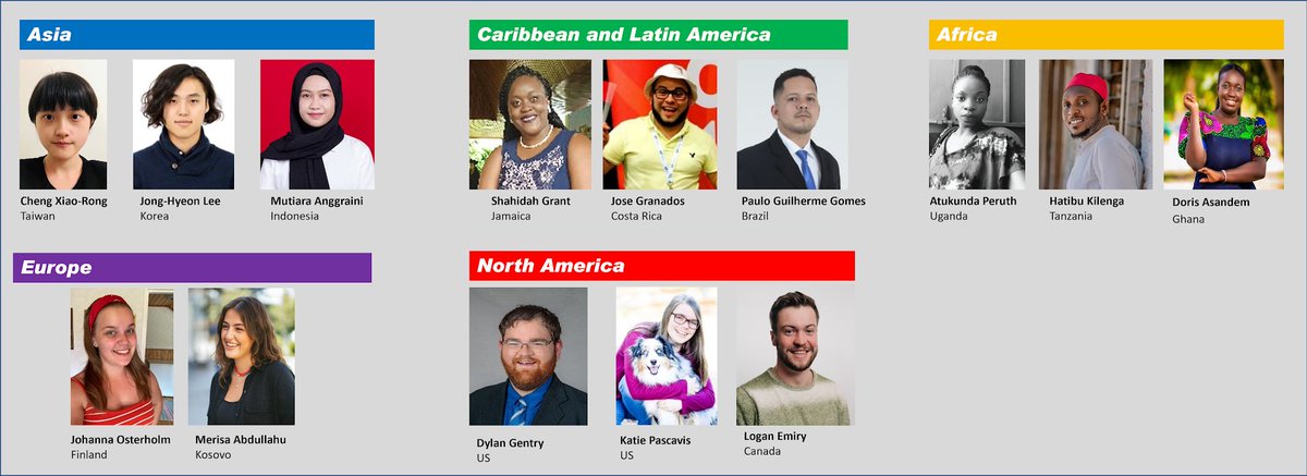 The inaugural Global 4-H Youth Network Committee was established this year to represent youth voices from each 4-H region around the world! Together, this network of youth is sharing stories, collaborating to address important issues, and advancing the 4-H program. #Global4HDay