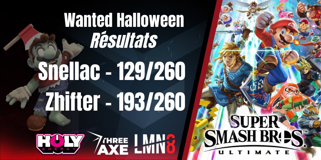 TeamatesG's tweet photo. ⚫️#SuperSmashBrosUltimate🔴

Petit retour sur le #WantedXZevent ! Quel tournoi de dingue. Bravo à @WantedSSB pour cet évent.🔥 

Encore félicitations @Zhifter0 et @Snellac_ , c'était épique. Quel bonheur de retourner en LAN !🥰 

A quand la prochaine Messieurs ? 😉✌️

#TmGSpirit https://t.co/WteOEkEOSL