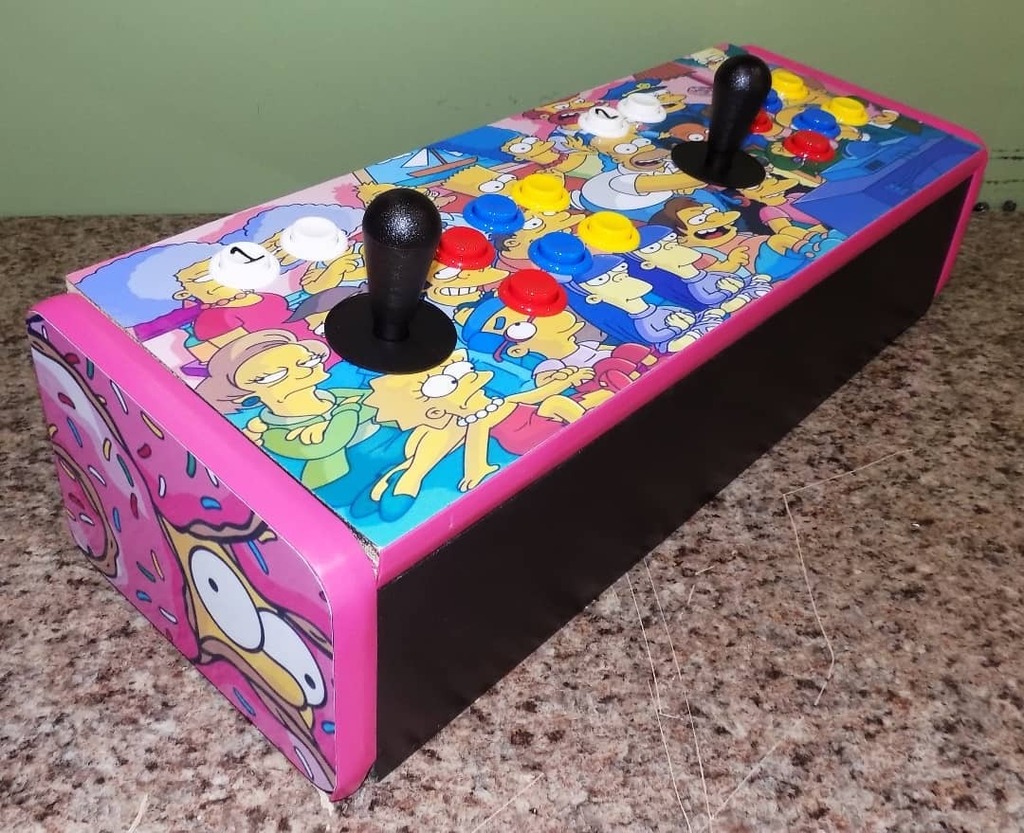 Mattsgameroom1's tweet photo. Plug and play arcade with a Simpsons theme, love the side artwork on this.
.
.
.
#arcade #bartoparcade #tabletoparcade #arcademachine #simpsons #thesimpsons #gameroom #mancave #mattsgameroom #gaming #gamer #retrogaming #retrogaming #mame #mamemachine #videogames https://t.co/QKIPe5jSZt