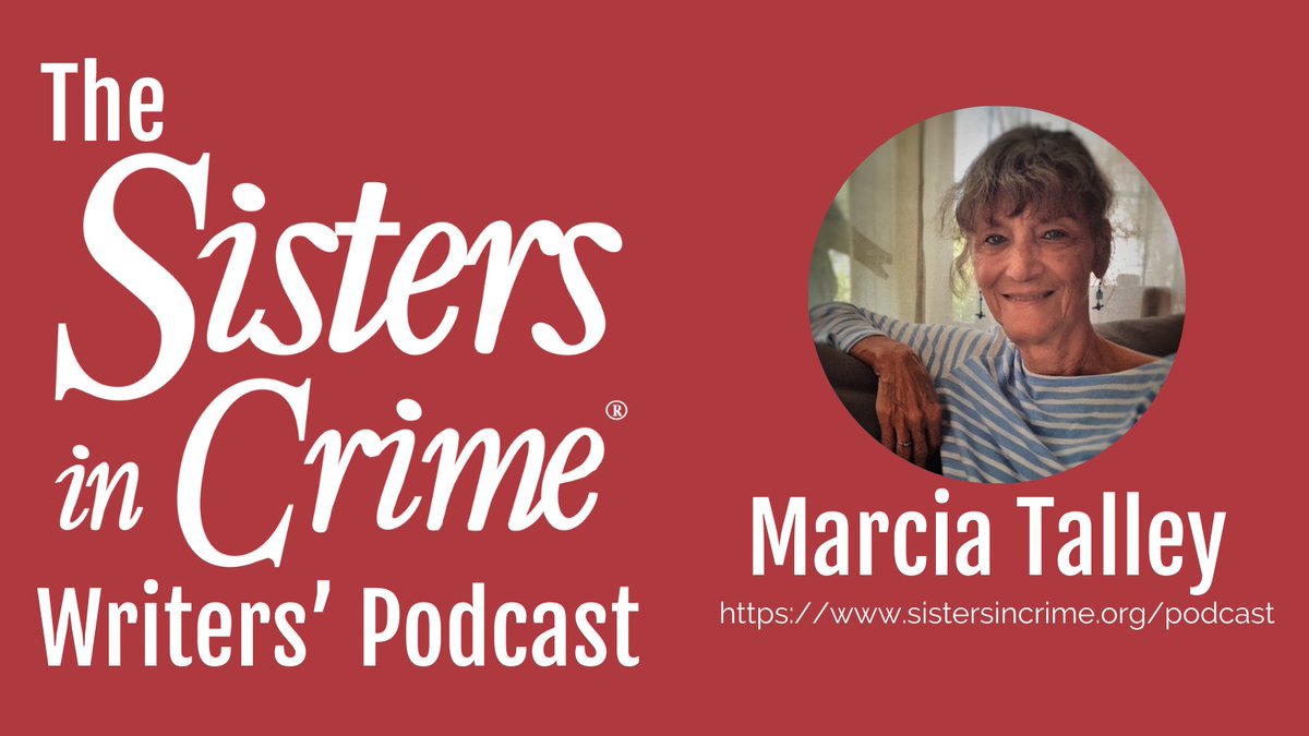 NEW EPISODE!!! Meet Agatha and Anthony-Award winning author @MarciaTalleyBks in a sit-down with our own ED, @JulieHennrikus! Great conversations every week in the #SinC Writers' Podcast, wherever you get your podcasts, or right here: sistersincrime.org/podcast