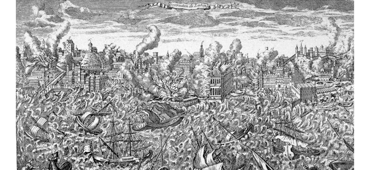 SeismoSue's tweet photo. A famous anniversary today, the great All Soul’s Day 1755 Lisbon earthquake.  Still so much we don’t know this portentous &amp; enigmatic event. https://t.co/aCTjQaKHfn