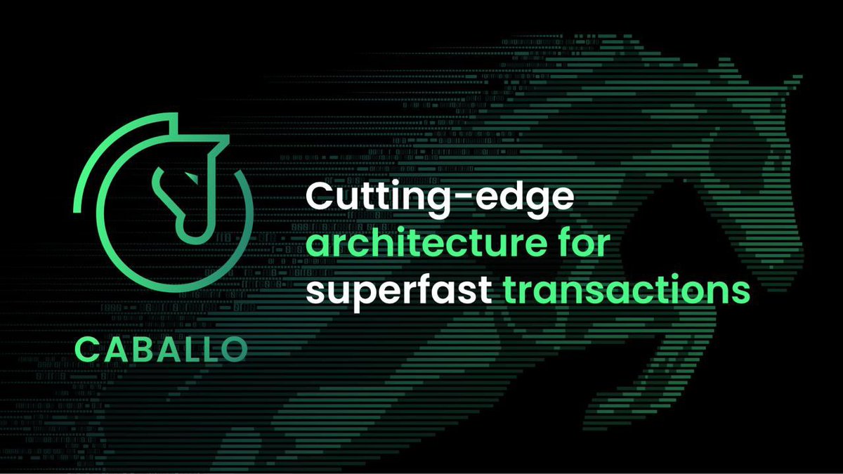 CaballoSwap's tweet photo. The @Solana blockchain is capable of processing 1829 transactions/second, which is why #CaballoDEX https://t.co/ERi4Vd50eV, based on such a fast blockchain, makes transactions with lightning speed and without any disruptions.

Join https://t.co/lSTlfYdhQa

#CaballoSWAP #Solana https://t.co/GsBFnHErPW