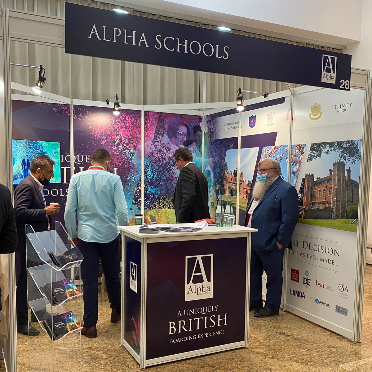 Alpha_Schools's tweet photo. @Alpha_Schools is thrilled to be at @ICEFGlobal Berlin this week!
We are looking forward to meeting up with our current agents as well as making new connections. Visit us at booth #28 to say hello!
#ICEF #ICEFBerlin #BritishEducation #AlphaSchools #BritishBoardingSchools https://t.co/XBVMppMPE2