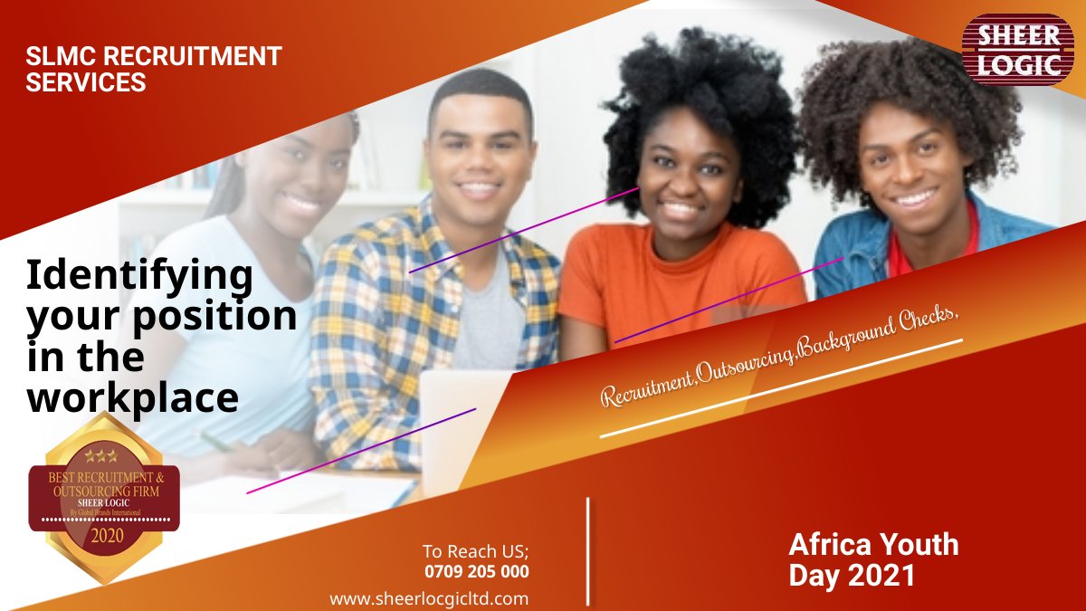 SheerLogicLtd's tweet photo. 1st November is Africa Youth Day. So, as a youth, what do you see? Do you see "IMPOSSIBILITIES" or "POSSIBILITIES?".
SLMC bridges the gap between "Jobs" and "Jobseekers". Contact us at https://t.co/WXbMuSmTPo ,0709205000. #Recruitment #Contactcentre #Learninganddevelopment https://t.co/pRHntPpegw