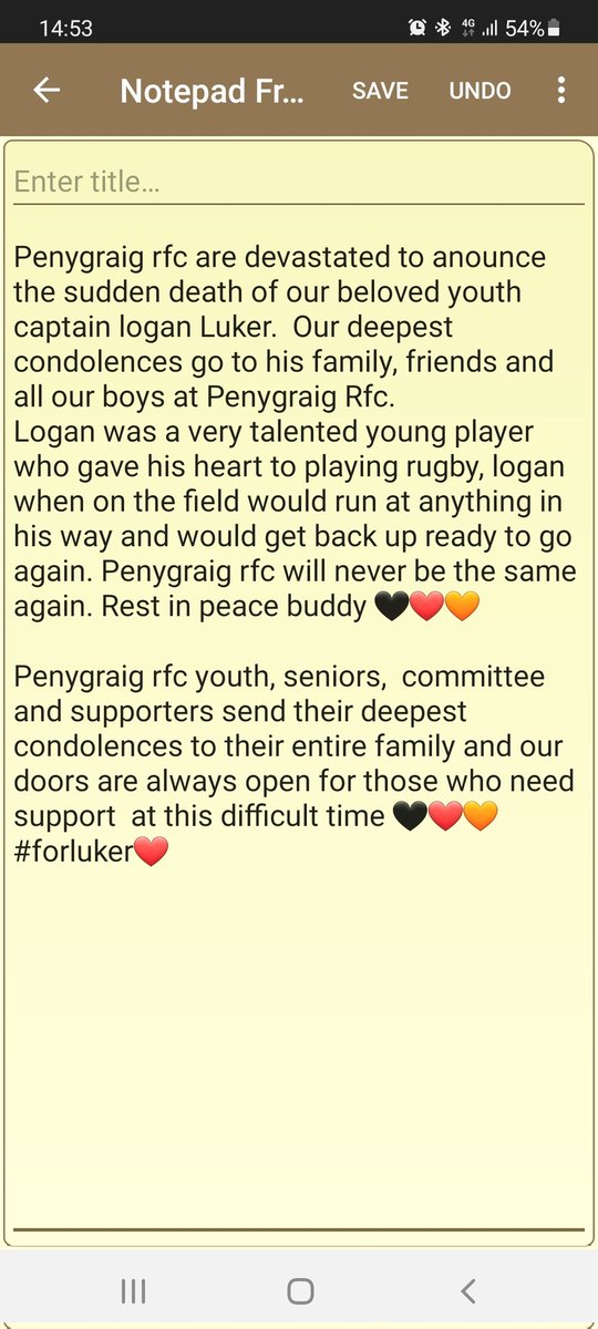Penygraig Rfc tweet media