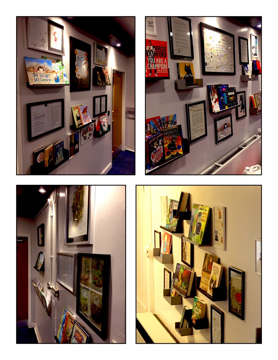 Wow! 

How Amazing does the entrance to our school look?

Every letter has been read and shared with the pupils. Thankyou to every single Author who has written to us and told us “Why to Read and Why Books?”

You’ve definitely inspired our children. 

Still a few more to go up!