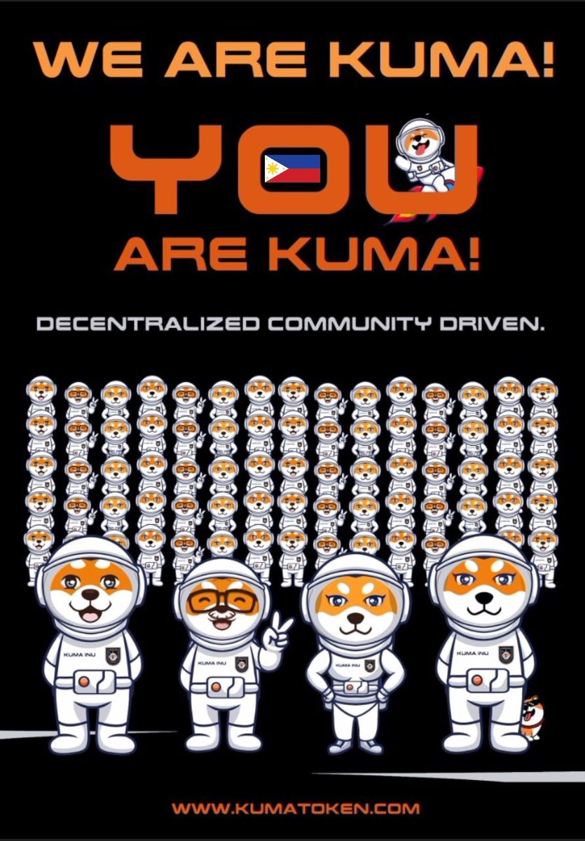 dcr1d3r_dc's tweet photo. $KUMA #KUMA
$SHIB $LEASH #LEASHTOKEN

You can buy $KUMA on Hotbit, BKEX, ZT Exchange, Uniswap, Paraswap, fibswap, Rubic, 0x protocol and many more soon!!! https://t.co/einAHcYmrU https://t.co/7UO2SBYCWH