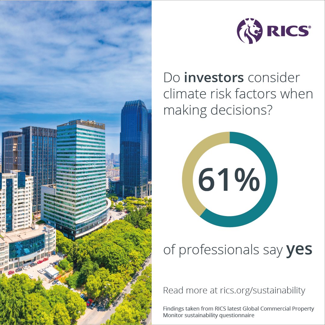 Are investors keeping #sustainability at the forefront when making their decision?

Find out what we are doing to empower professionals to embed sustainability considerations into the way they work to meet industry demand: bit.ly/3CB6xZc

#COP26